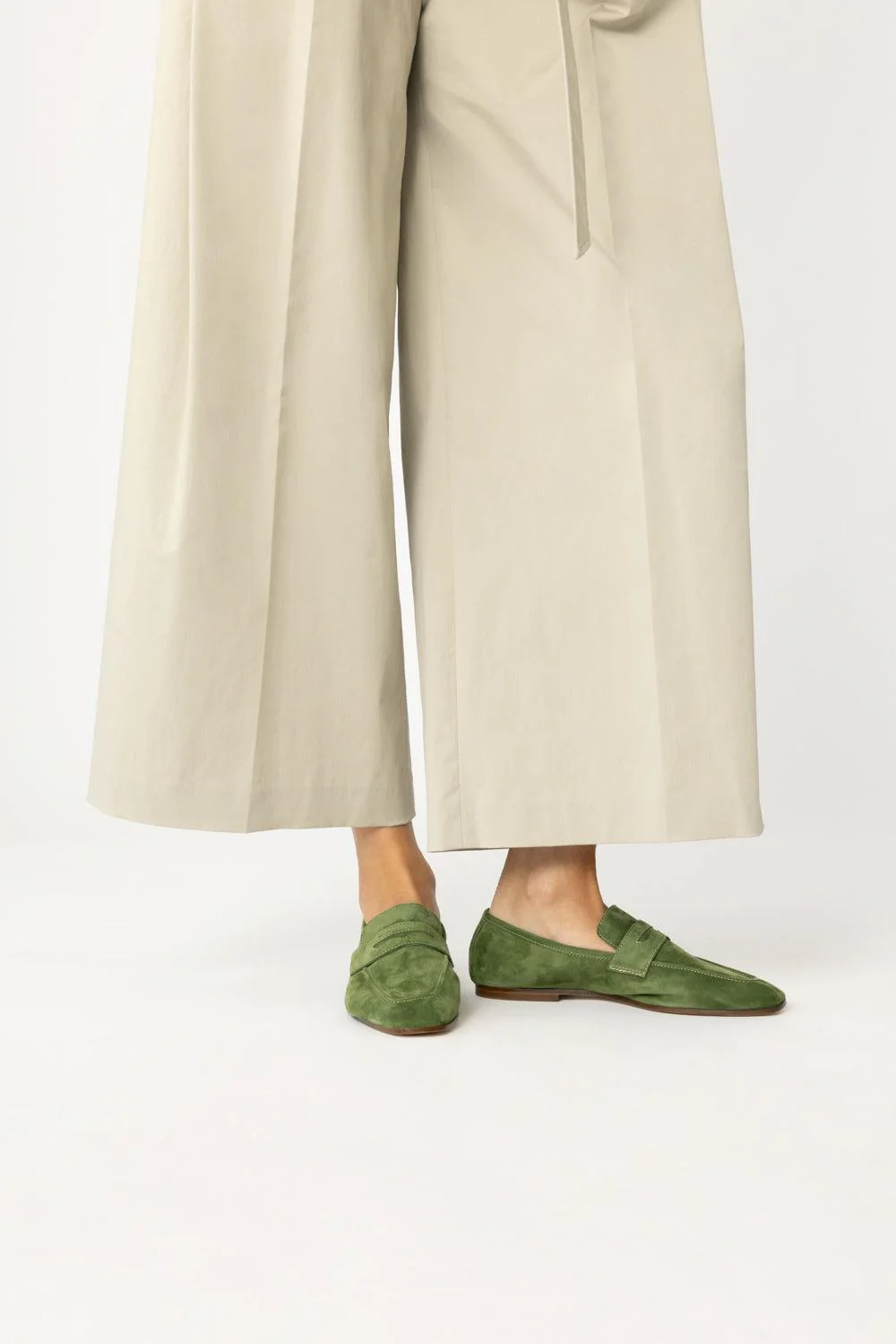 Essenziale Loafers - Green - Image 4