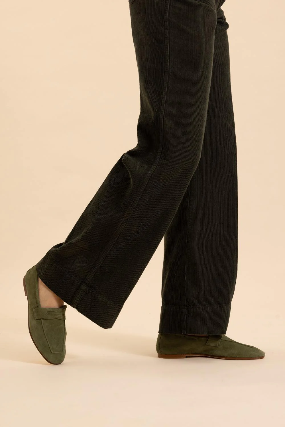 Essenziale Loafers - Khaki Green - Image 3