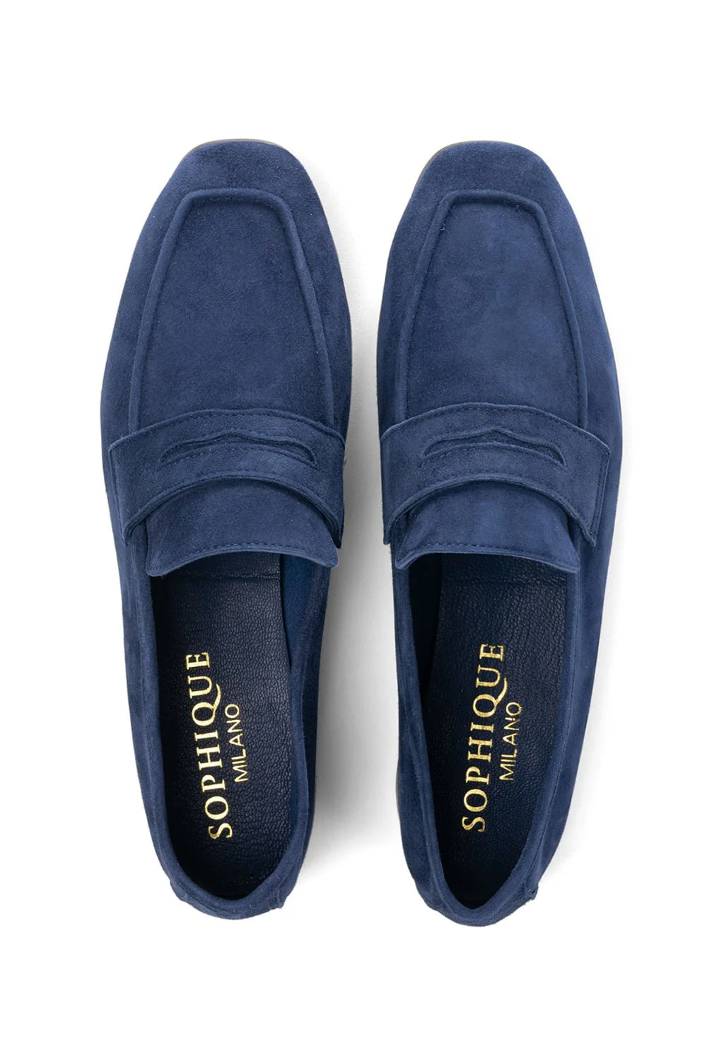 Essenziale Suede Loafer - Blue Ink - Image 6