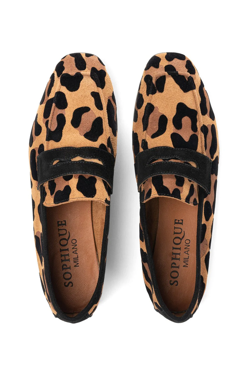 Essenziale Suede Loafer - Leopard - Image 6