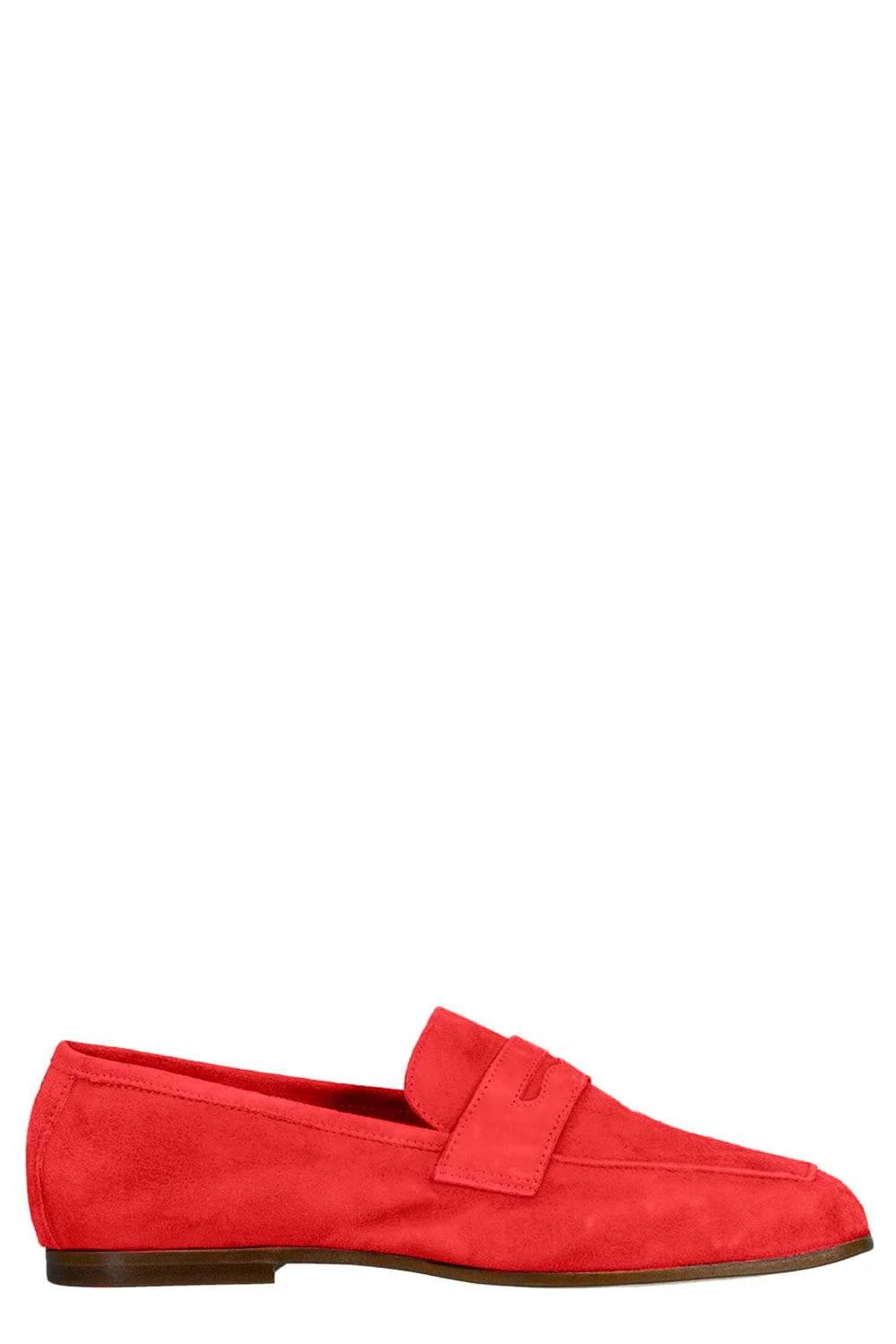 Essenziale Suede Loafer - Red