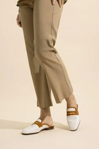 Riviera Mule - White Raffia - Image 2