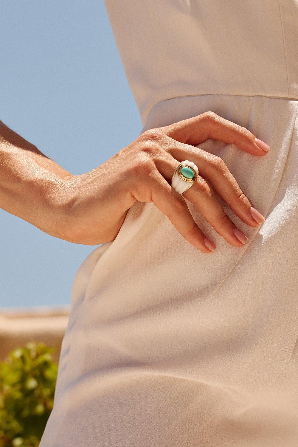 Amalfi Seashell Ring - Image 2