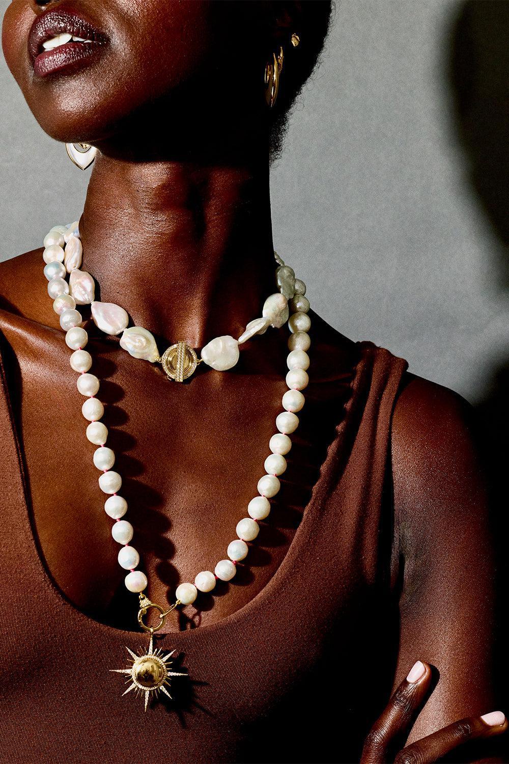 Capri Freshwater Pearl Choker - Image 2