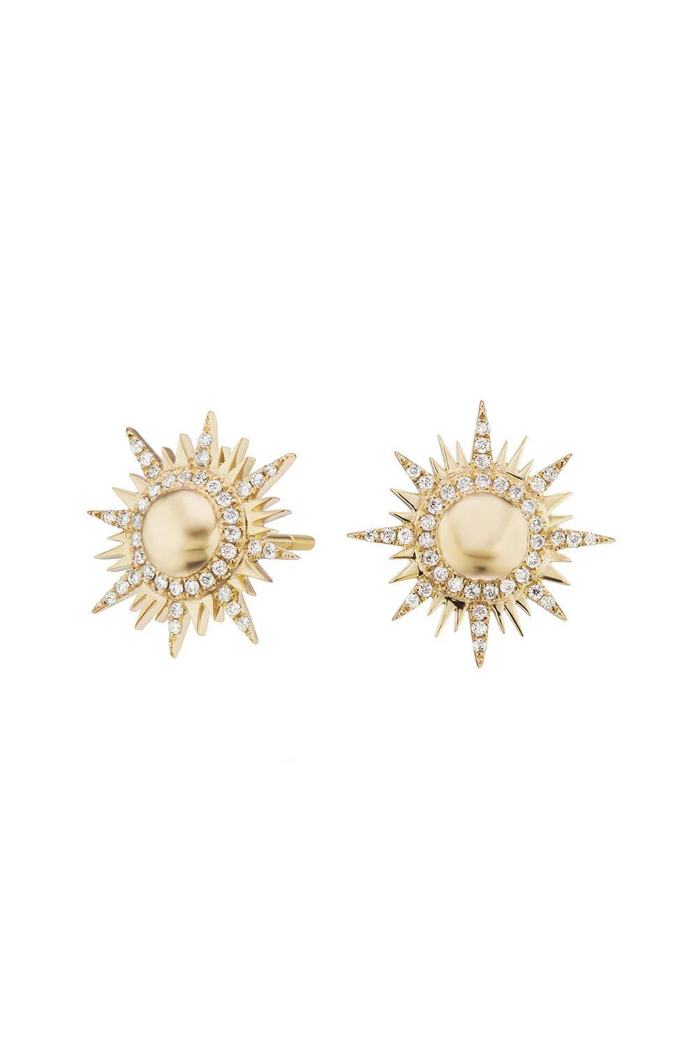 Diamind Il Sole Stud Earrings