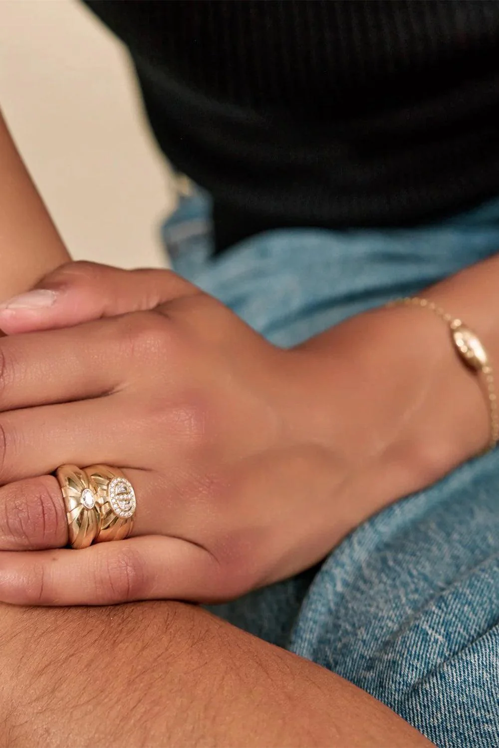 Diamond Peace Maker Ring - Image 3