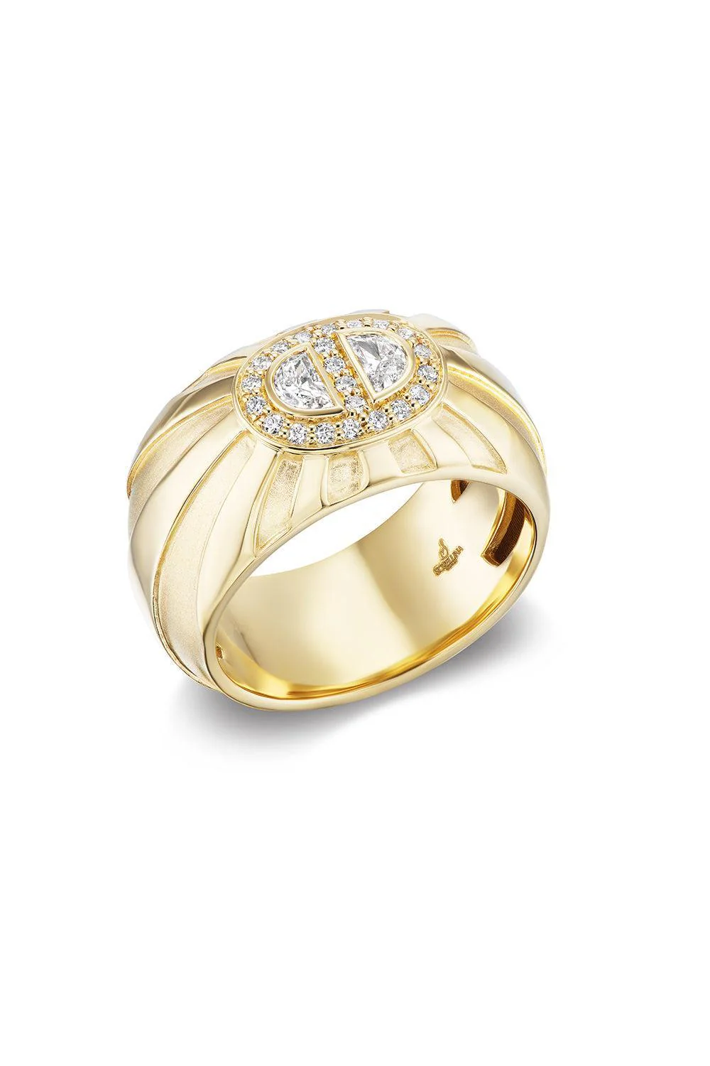 Diamond Peace Maker Ring - Image 4
