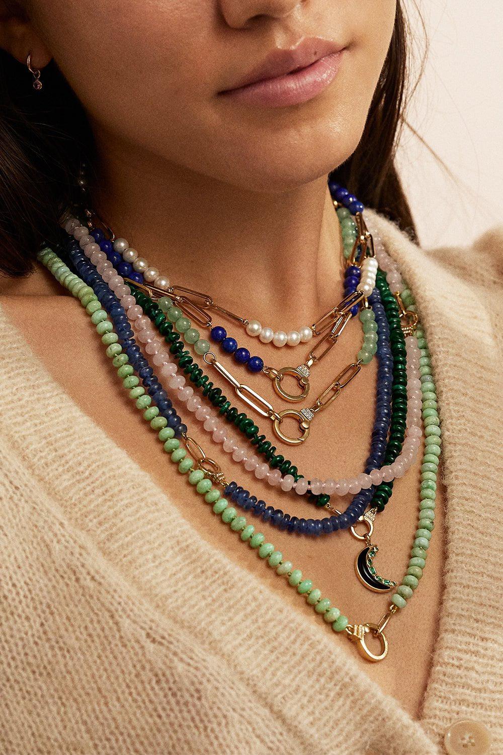 Kyanite Beaded Necklace - Image 2