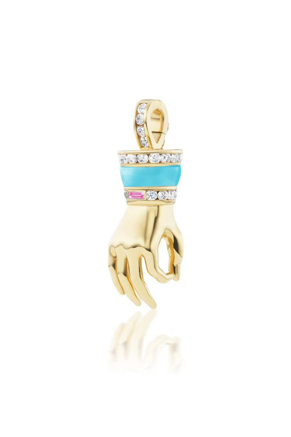 La Mano Hand Clasp Pendant