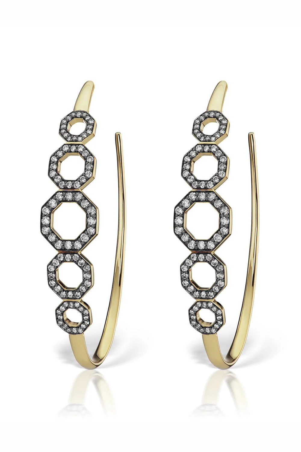 Otto Vertical Hoop Earrings