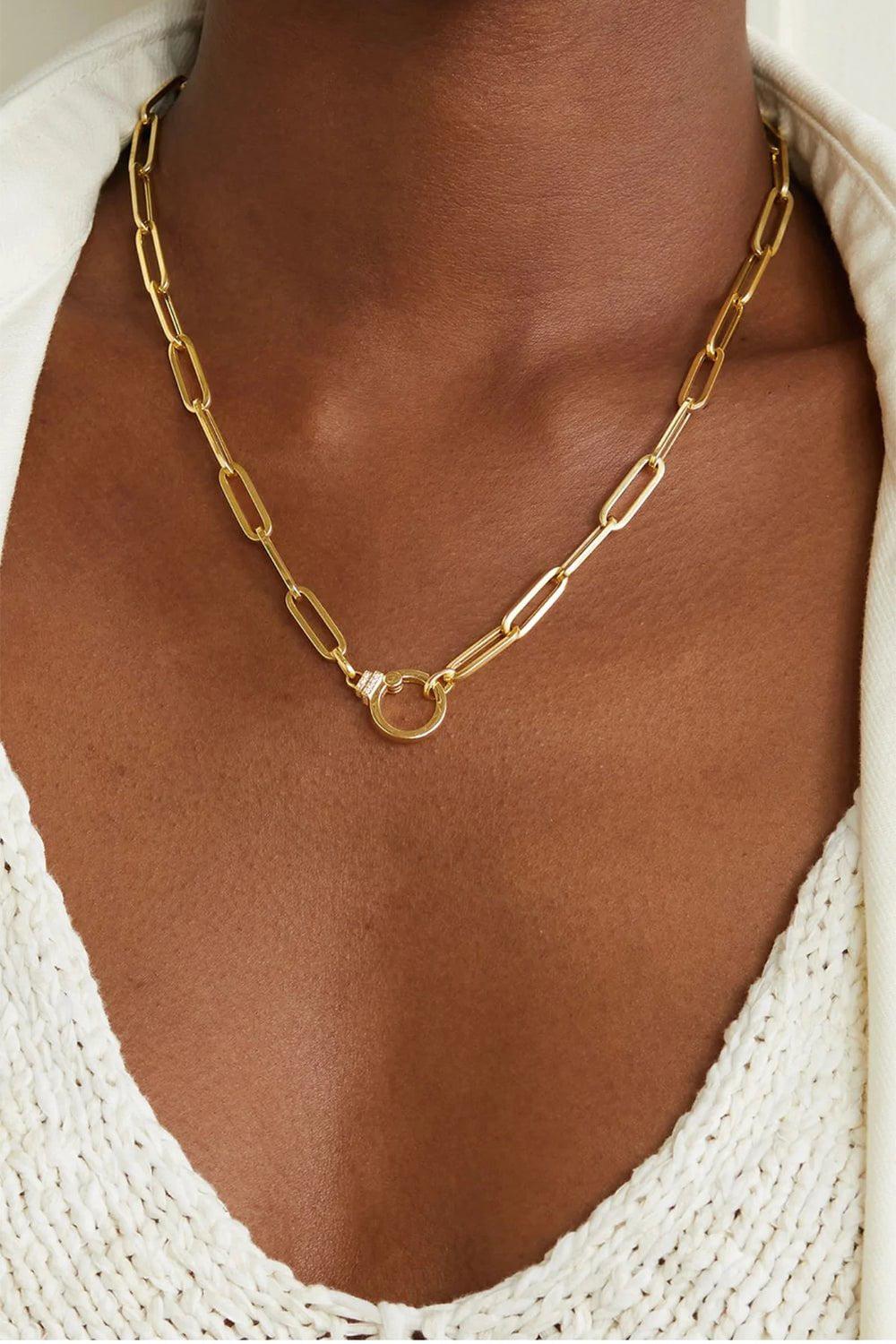 Paperclip Chain Necklace - Image 2