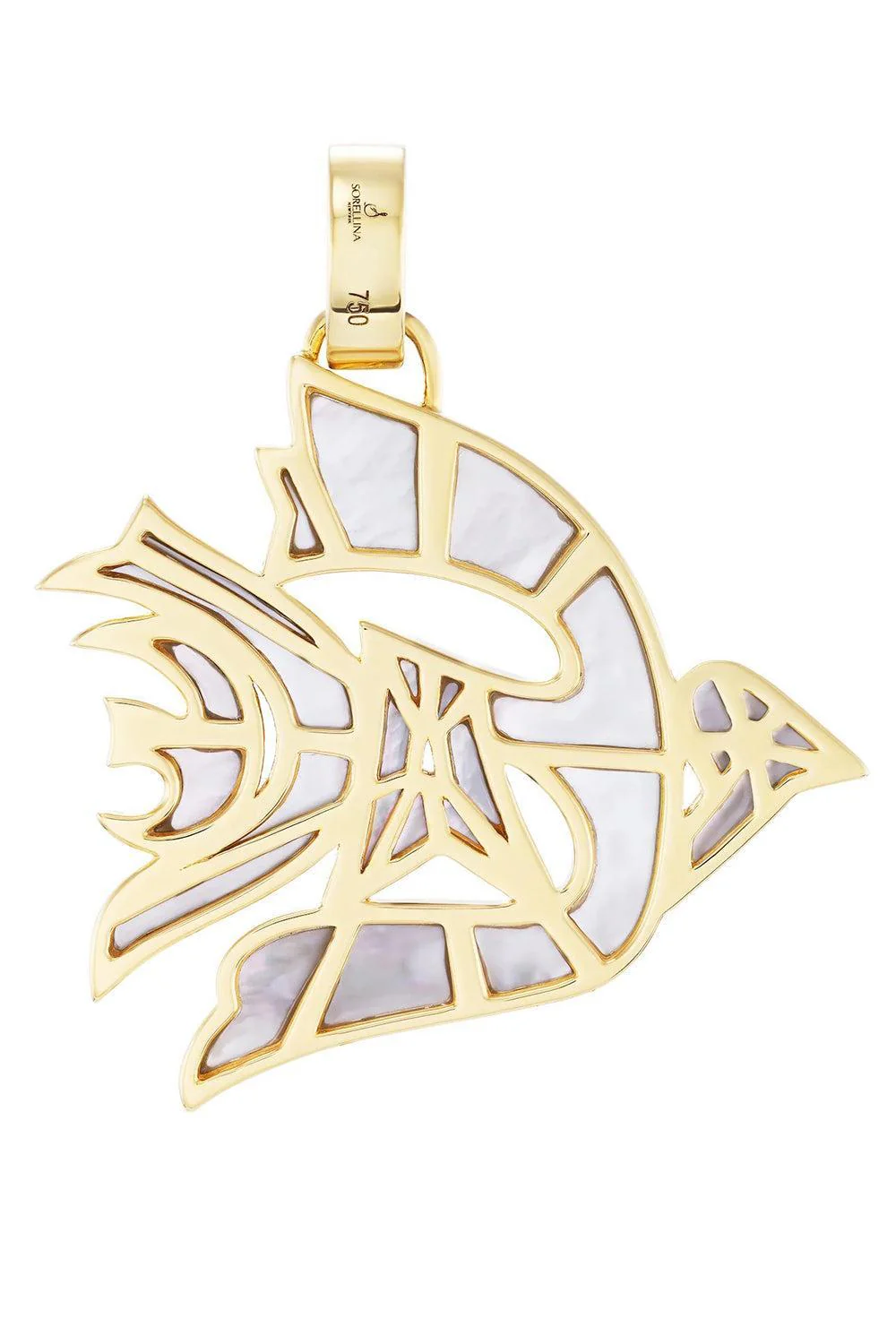 Pearl Peace Dove Pendant - Image 3