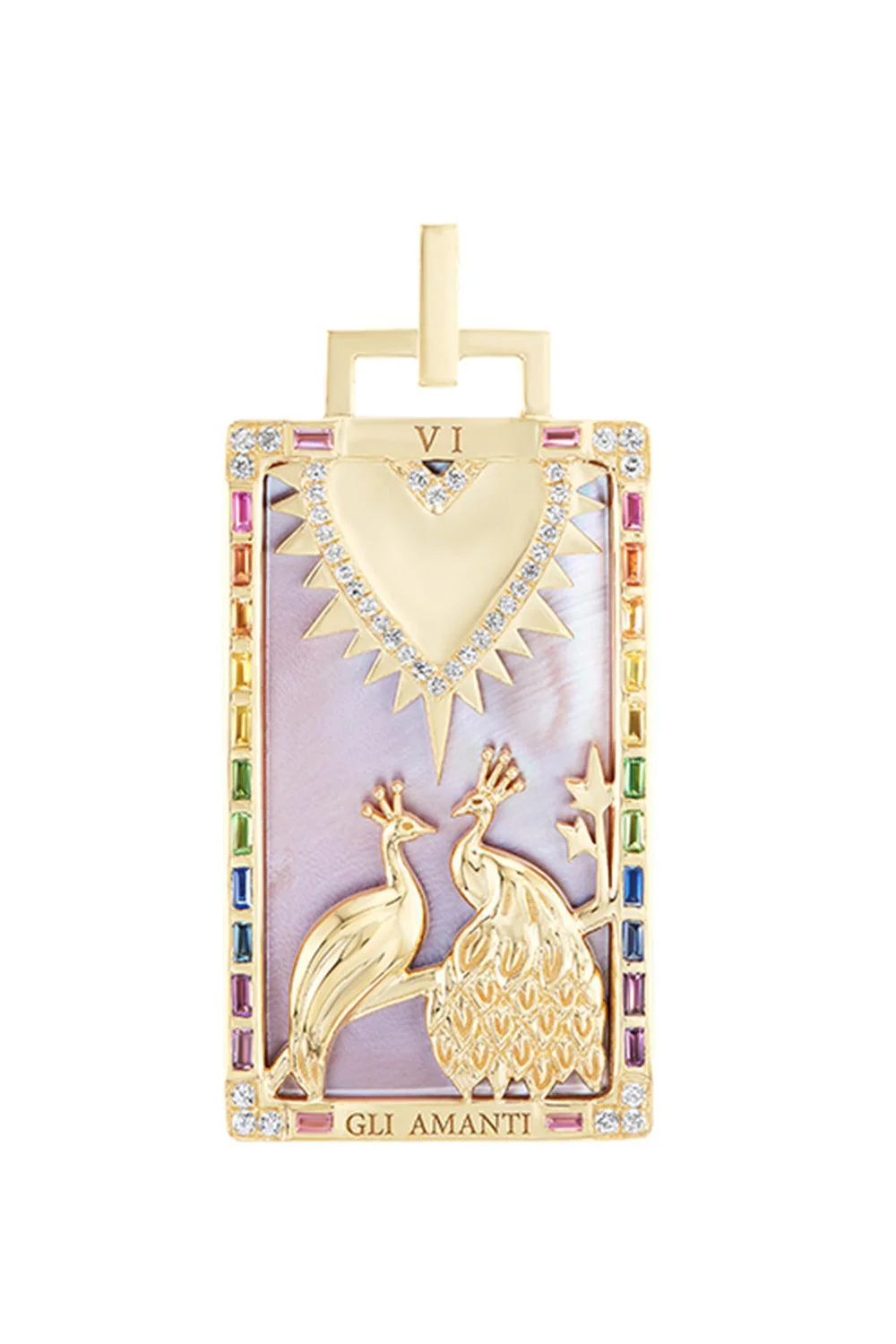 Pearl Sapphire Amanti Pendant