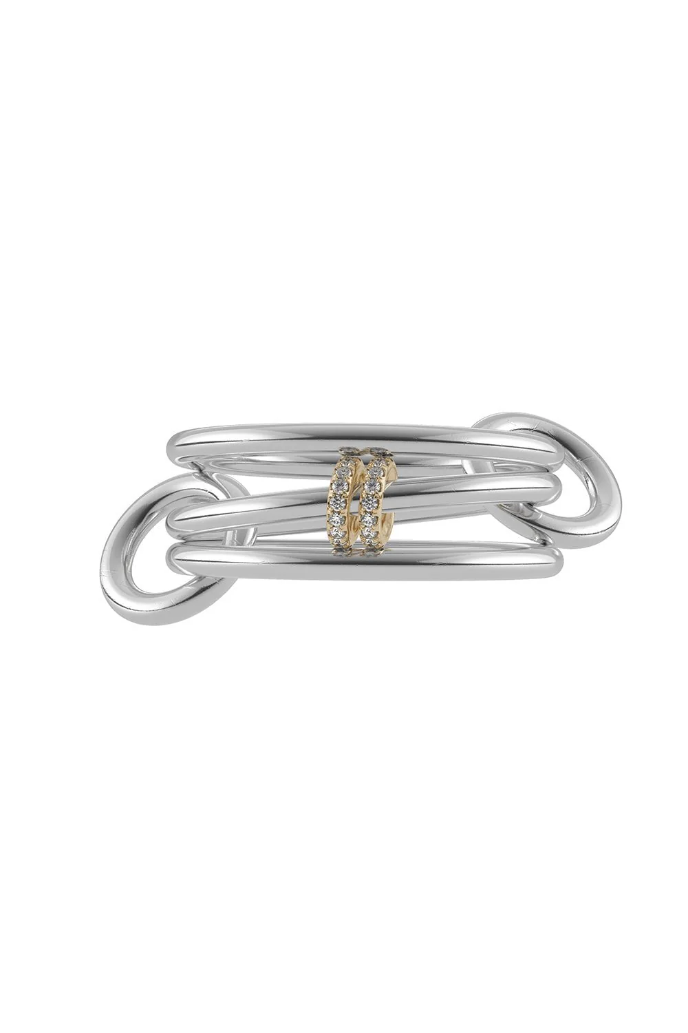 Acacia SG Gris Three Link Ring