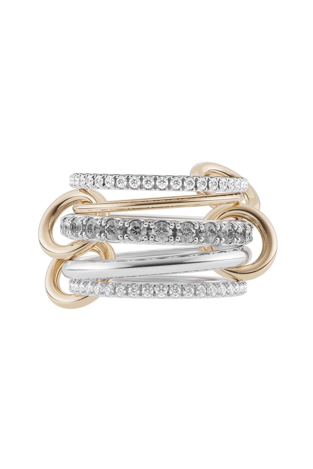 Aquarius SG Gris Five Link Ring