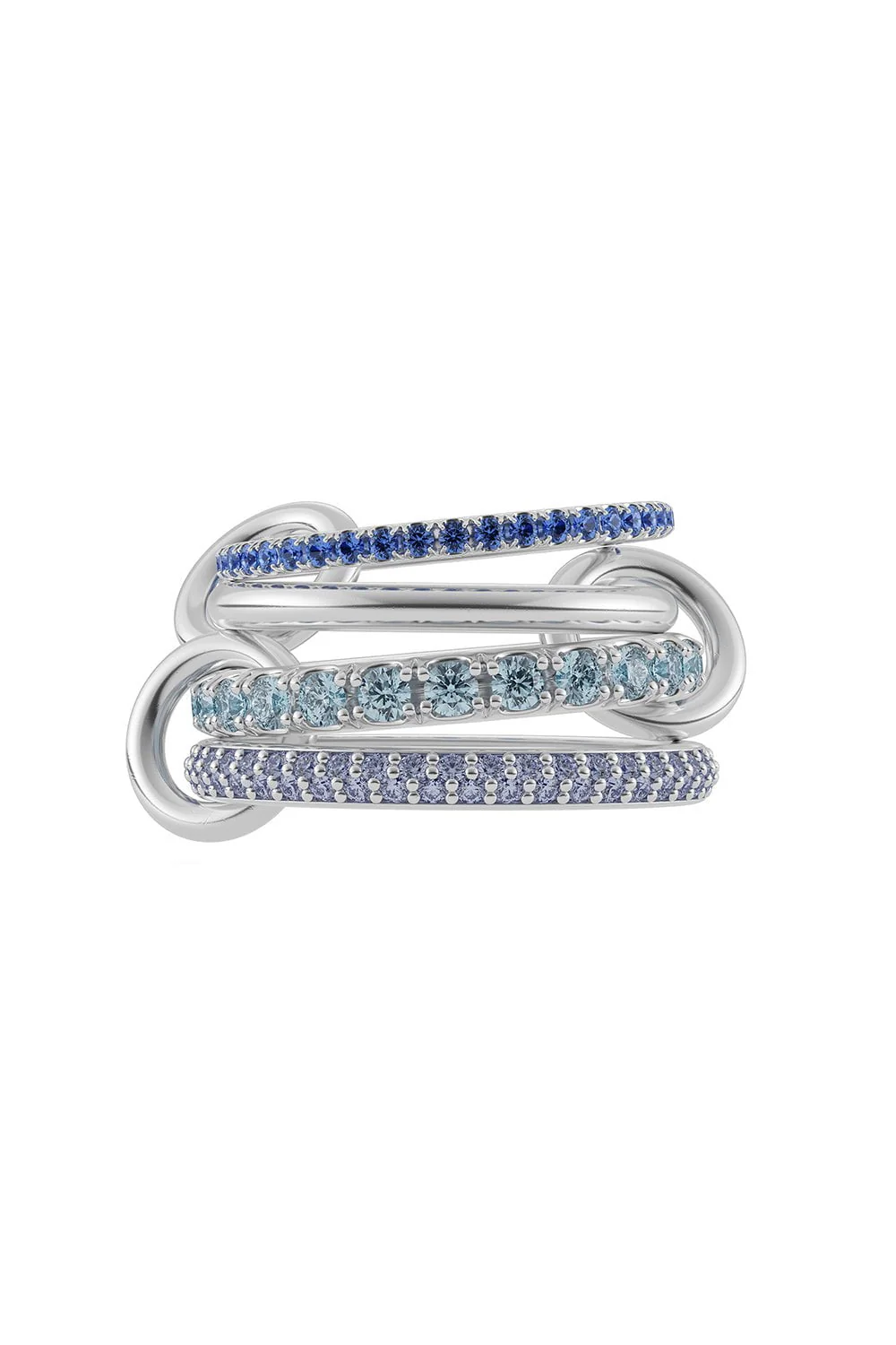 Iris Four Link Ring