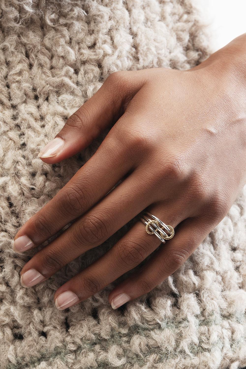 Pave Diamond Solarium SG Ring