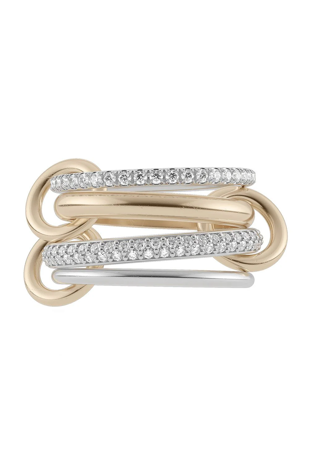 Vega Blanc Petite 4 Linked Ring