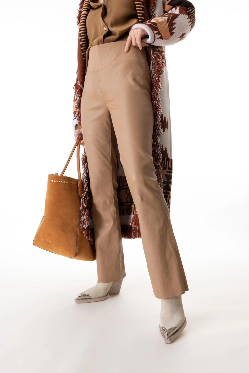 Ankle Flare Legging - Desert - Image 3