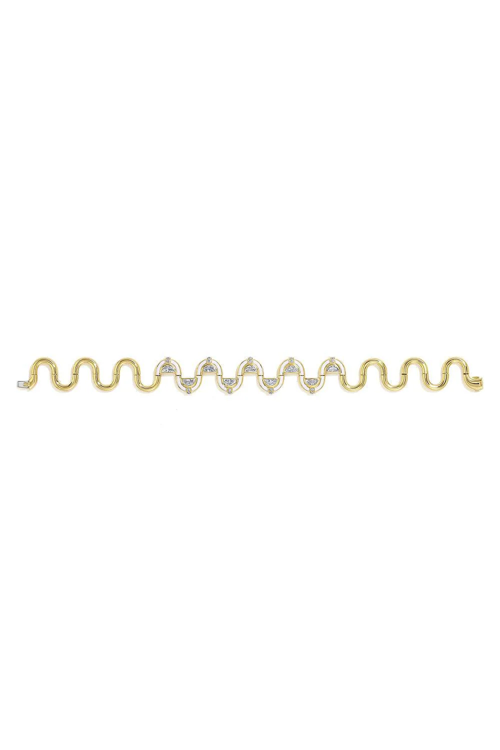 Edessa Epaulette Diamond Bone Bracelet
