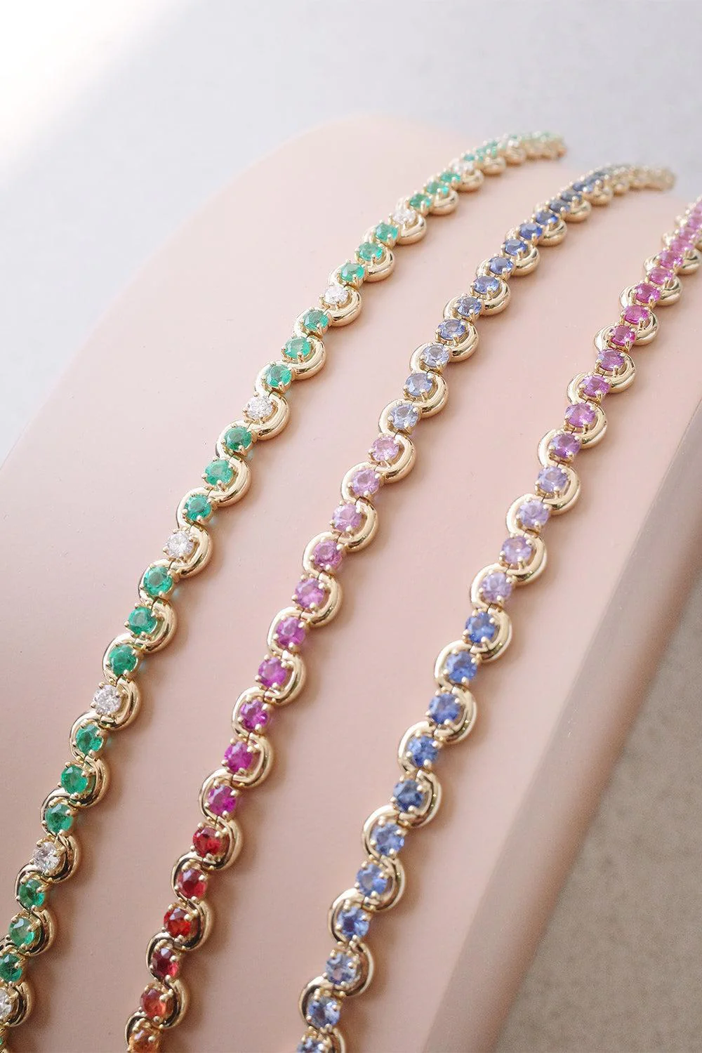 Edessa Mist Tennis Bracelet - Image 4