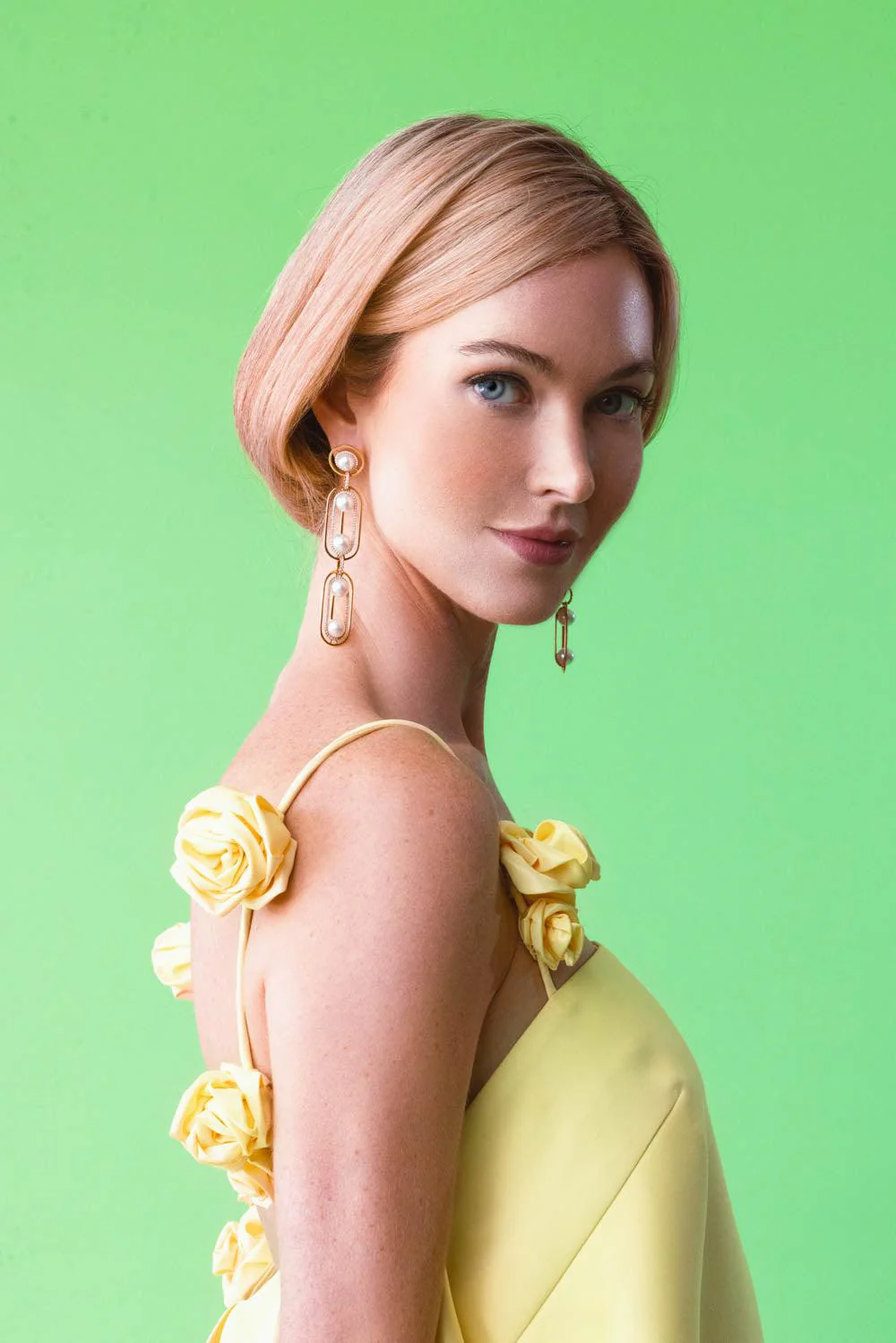 Ellipsis Drop Earrings - Image 2