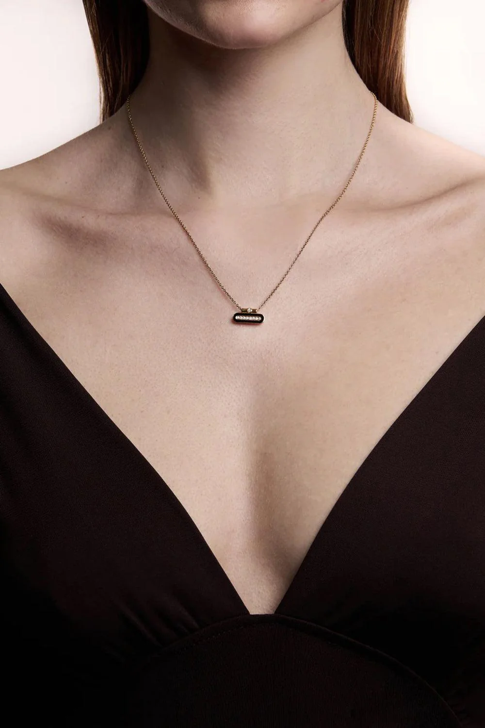 Hedin Bone White Pendant Necklace - Image 2