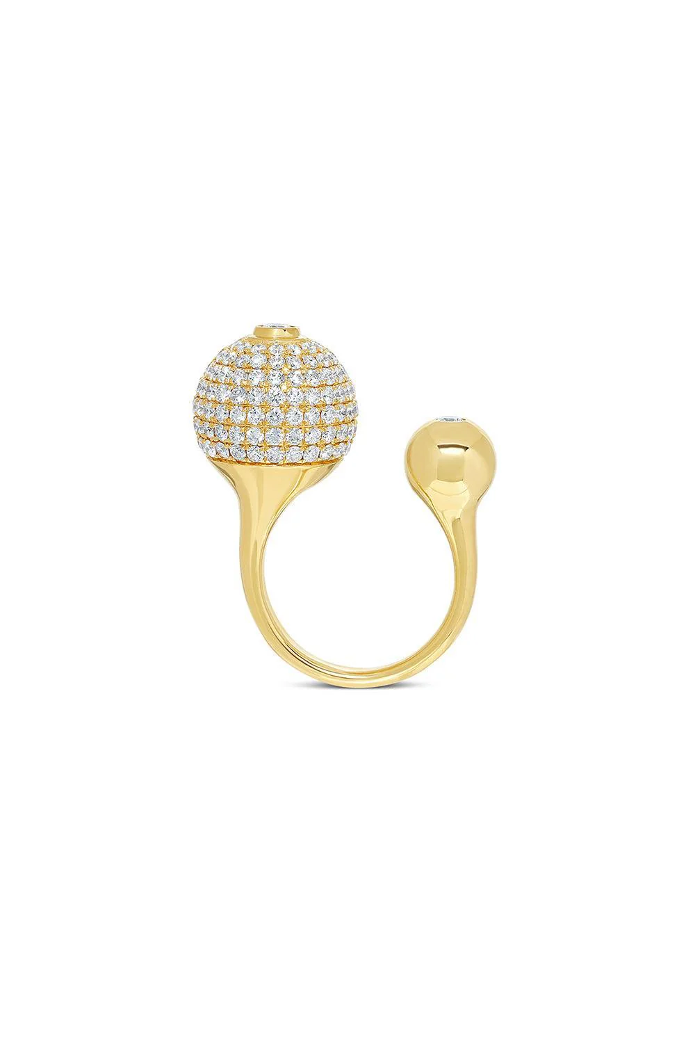 Nemara Grand Pave Diamond Ring - Image 4