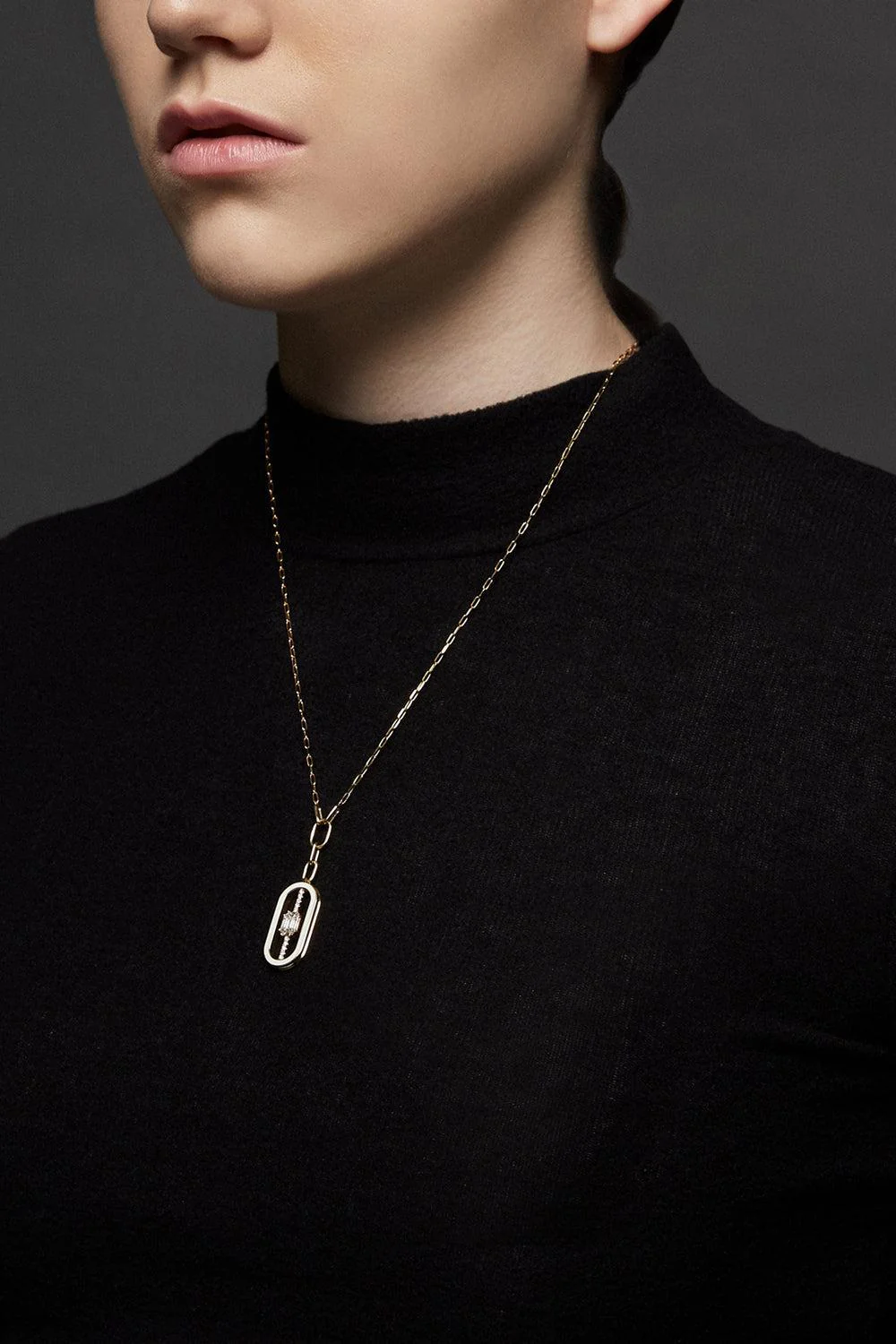 White Bering Bone Necklace - Image 2