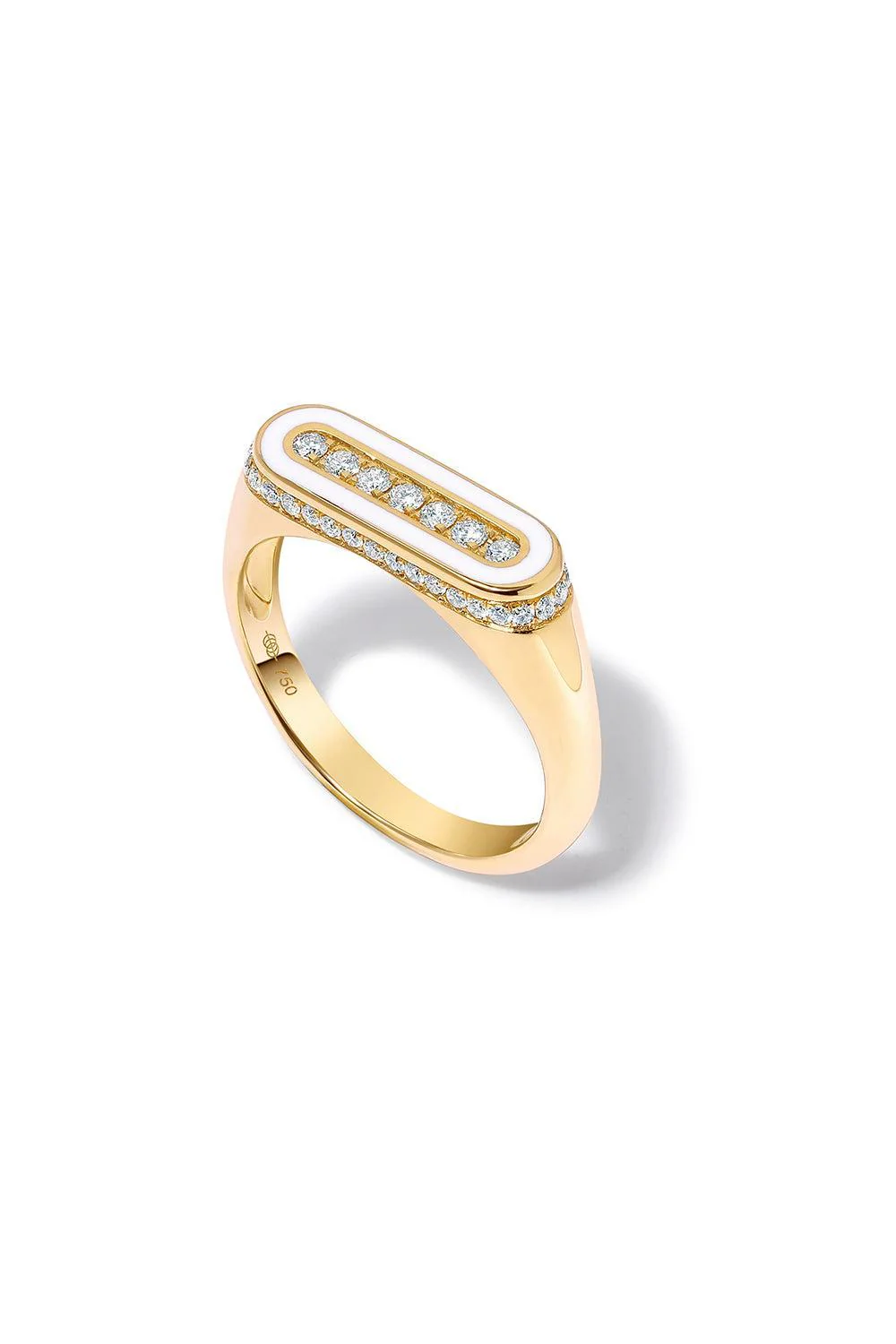 White Hedin Bone Ring