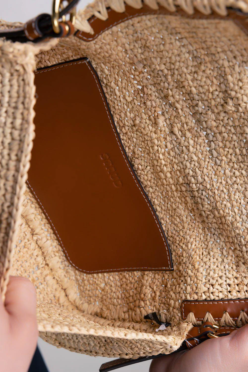 HARLOW SHOULDER BAG - NATURAL - Image 5
