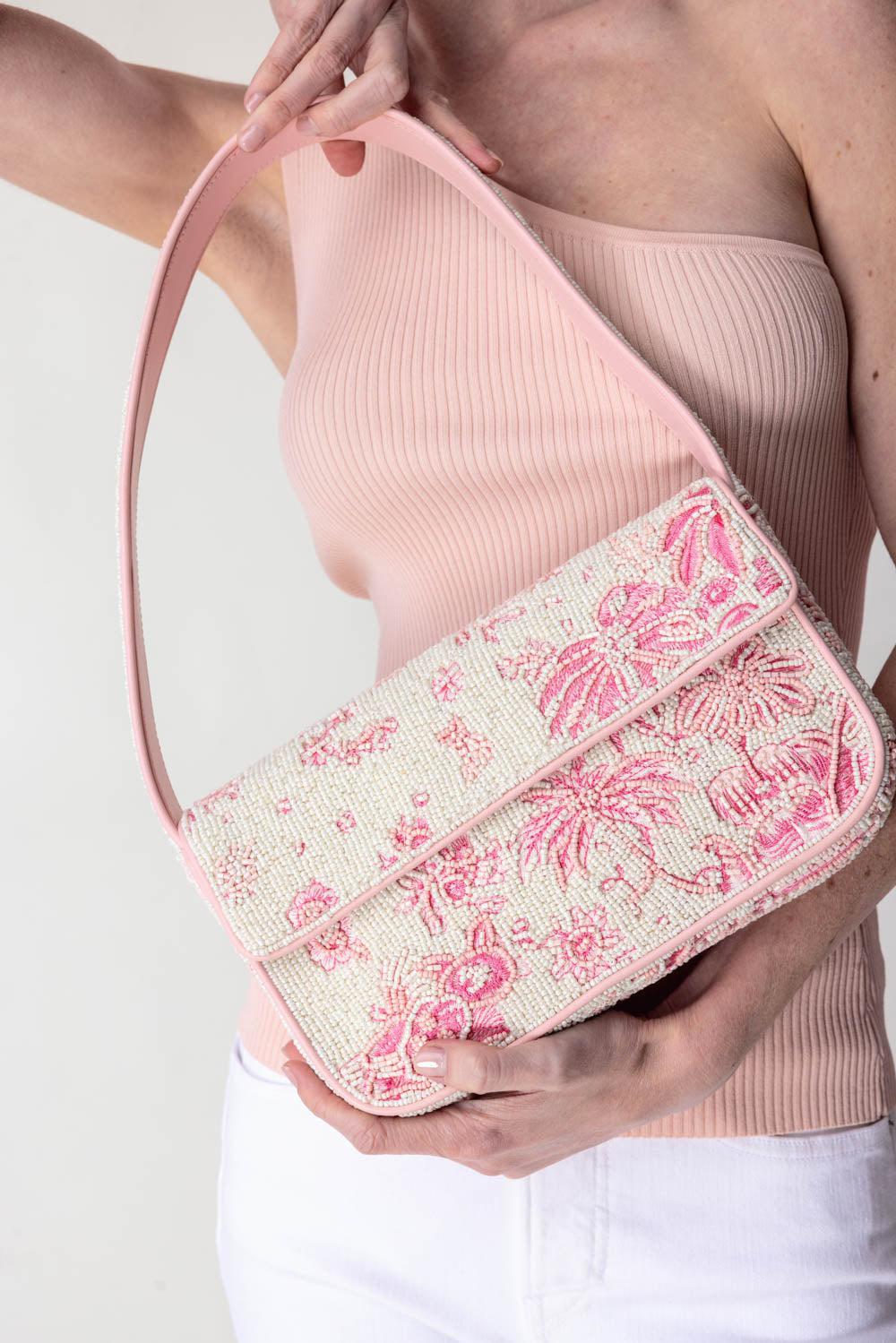 Tommy Beaded Bag - Cherry Blossom - Image 2
