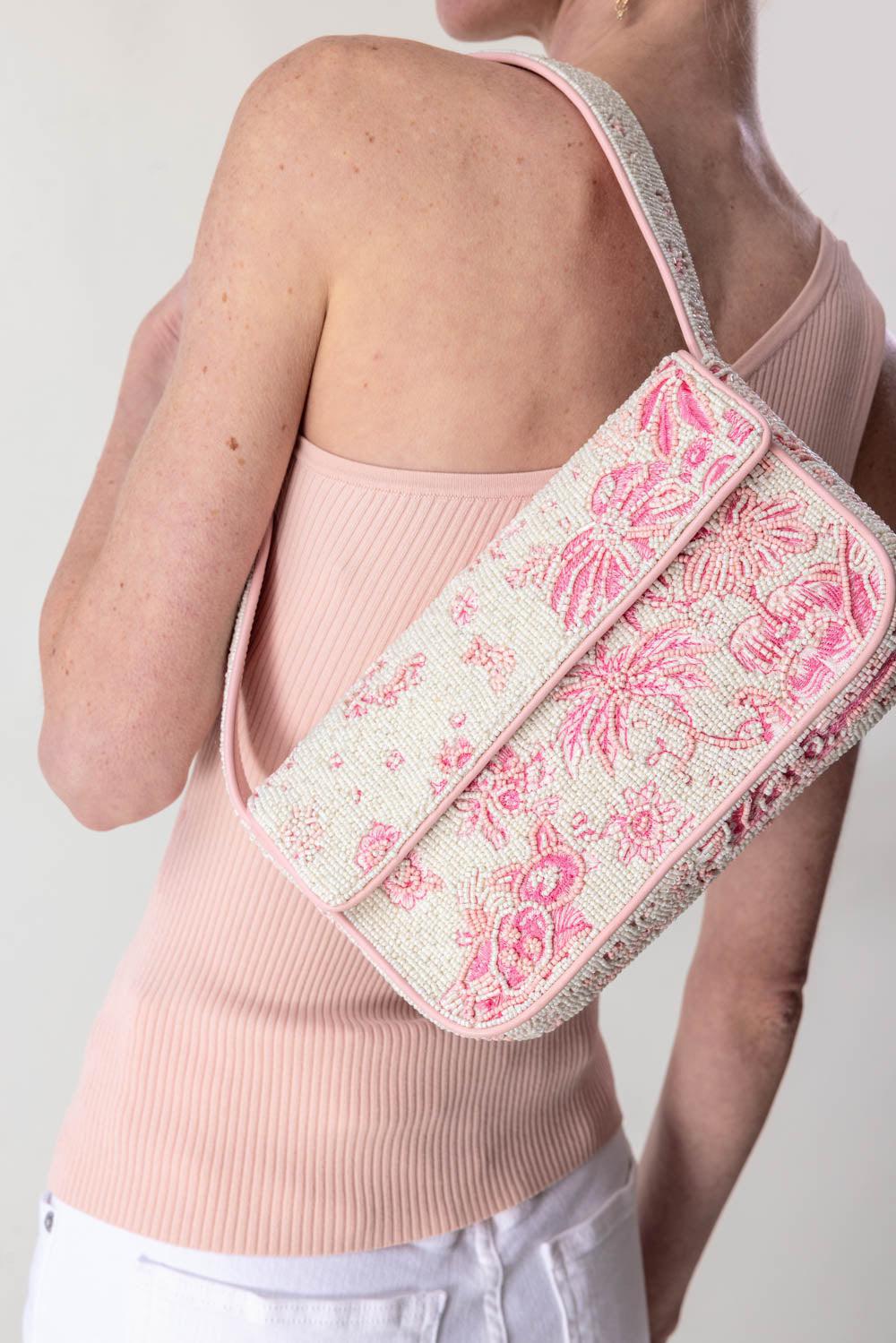 Tommy Beaded Bag - Cherry Blossom - Image 3