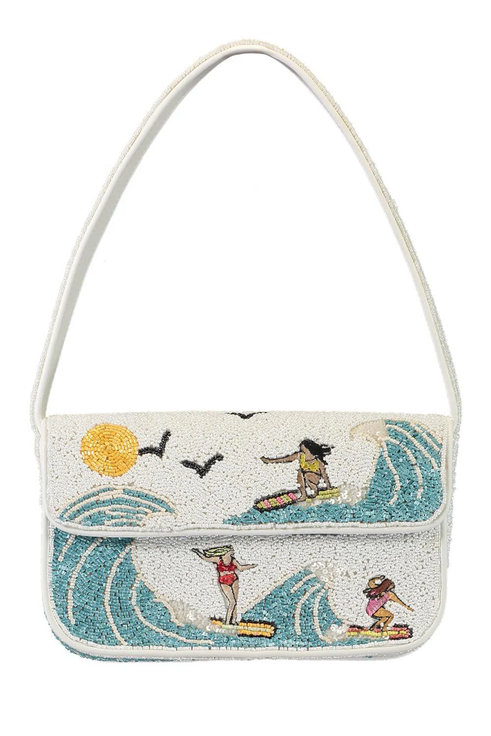Tommy Beaded Bag - Surf Babes