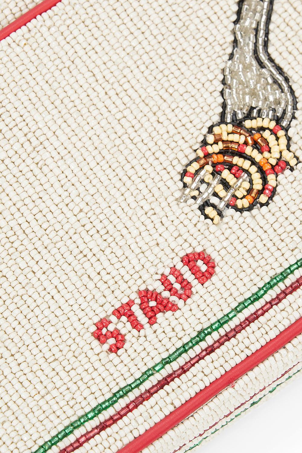 Tommy Beaded Bag - Tomato - Image 8