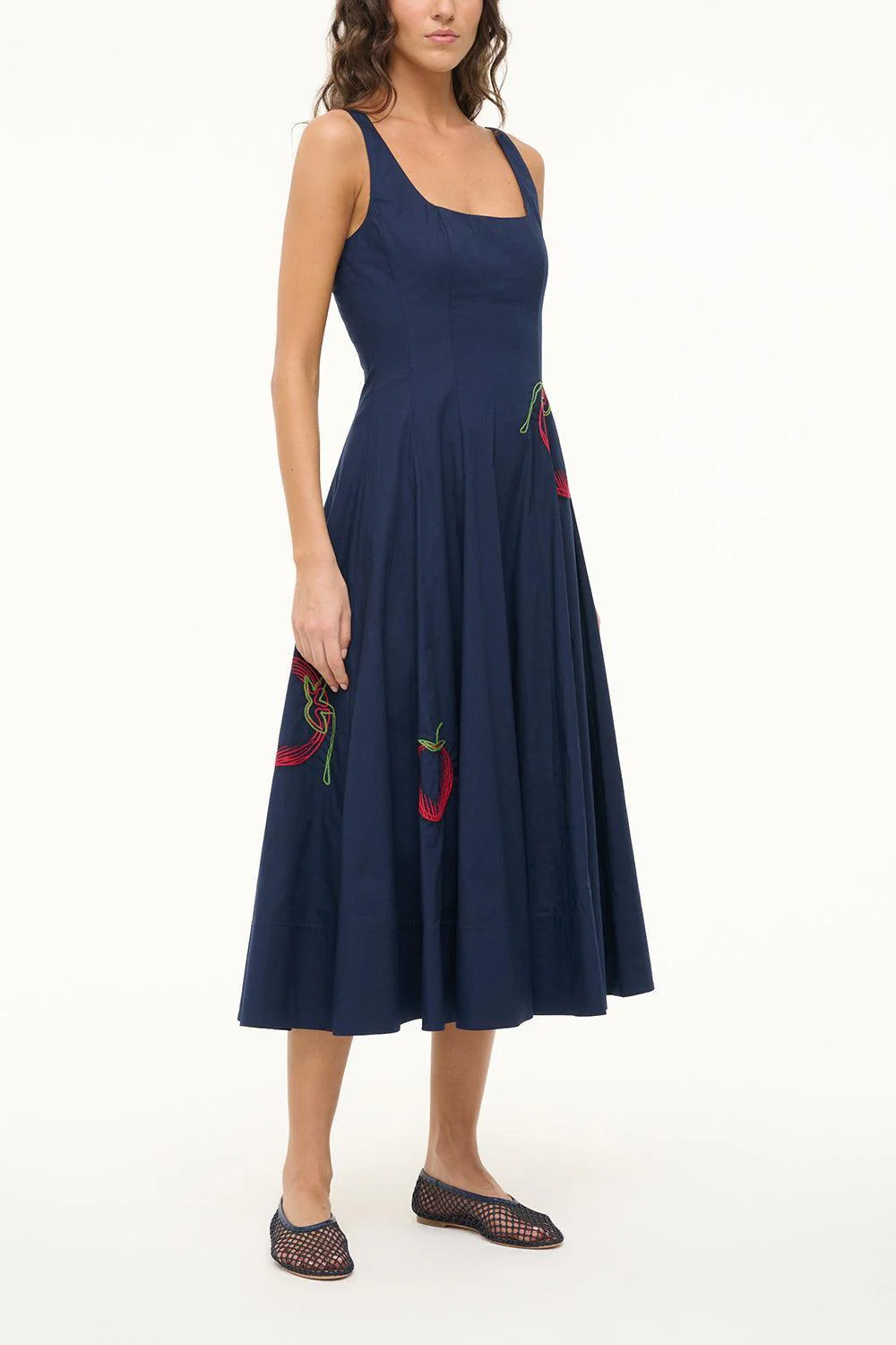 Wells Dress - Navy Roma - Image 3