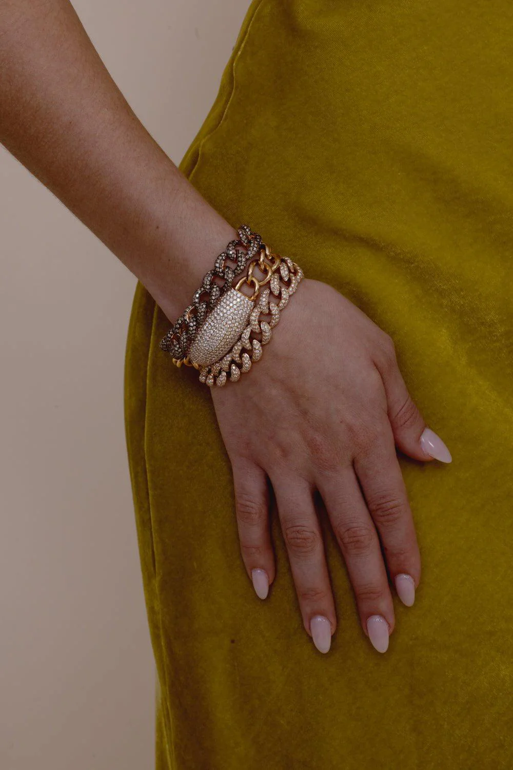 Diamond Bar Bracelet - Image 2