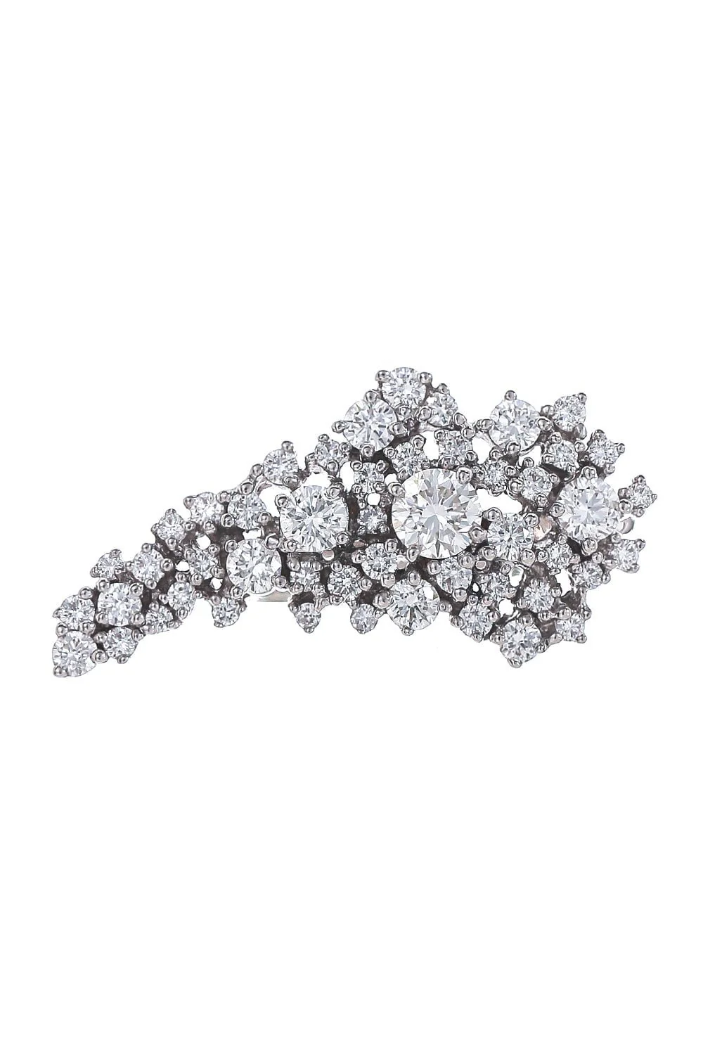Diamond Leaf Ring