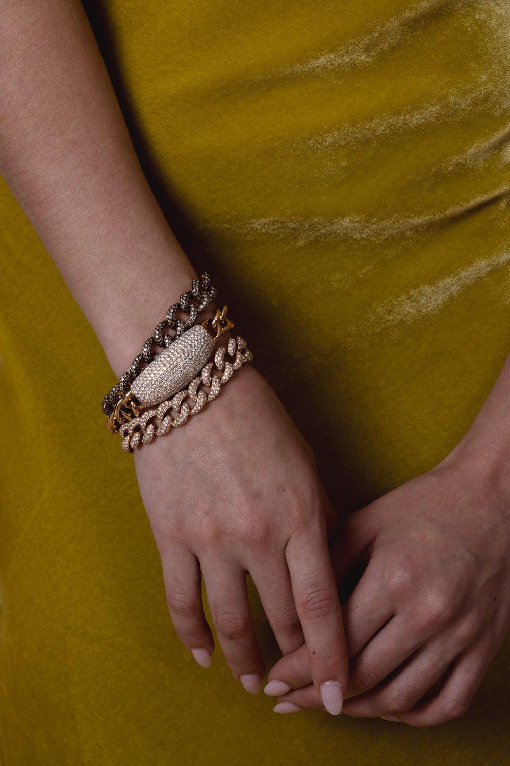 Diamond Link Bracelet - Image 3