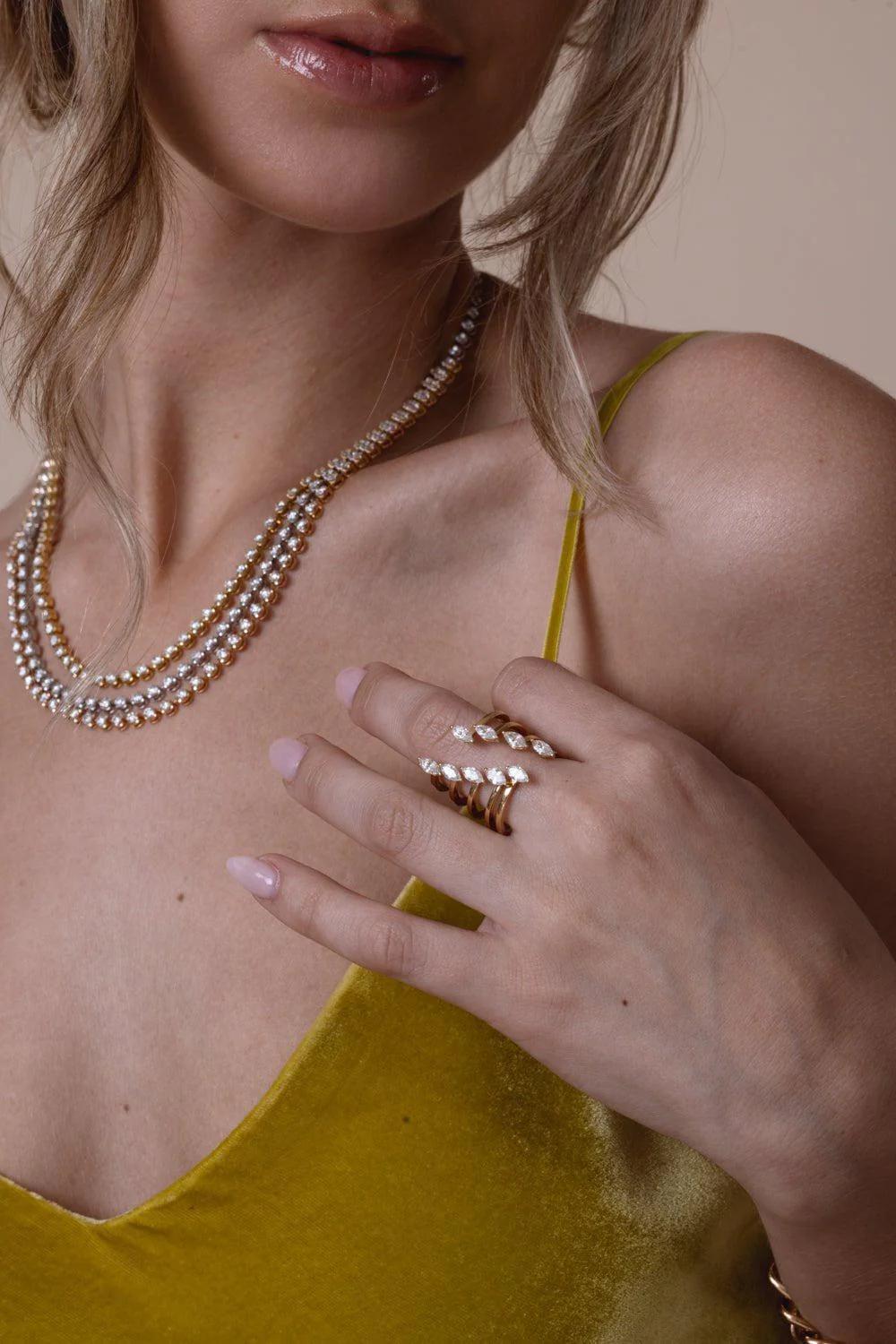 Diamond Open Ring - Image 2