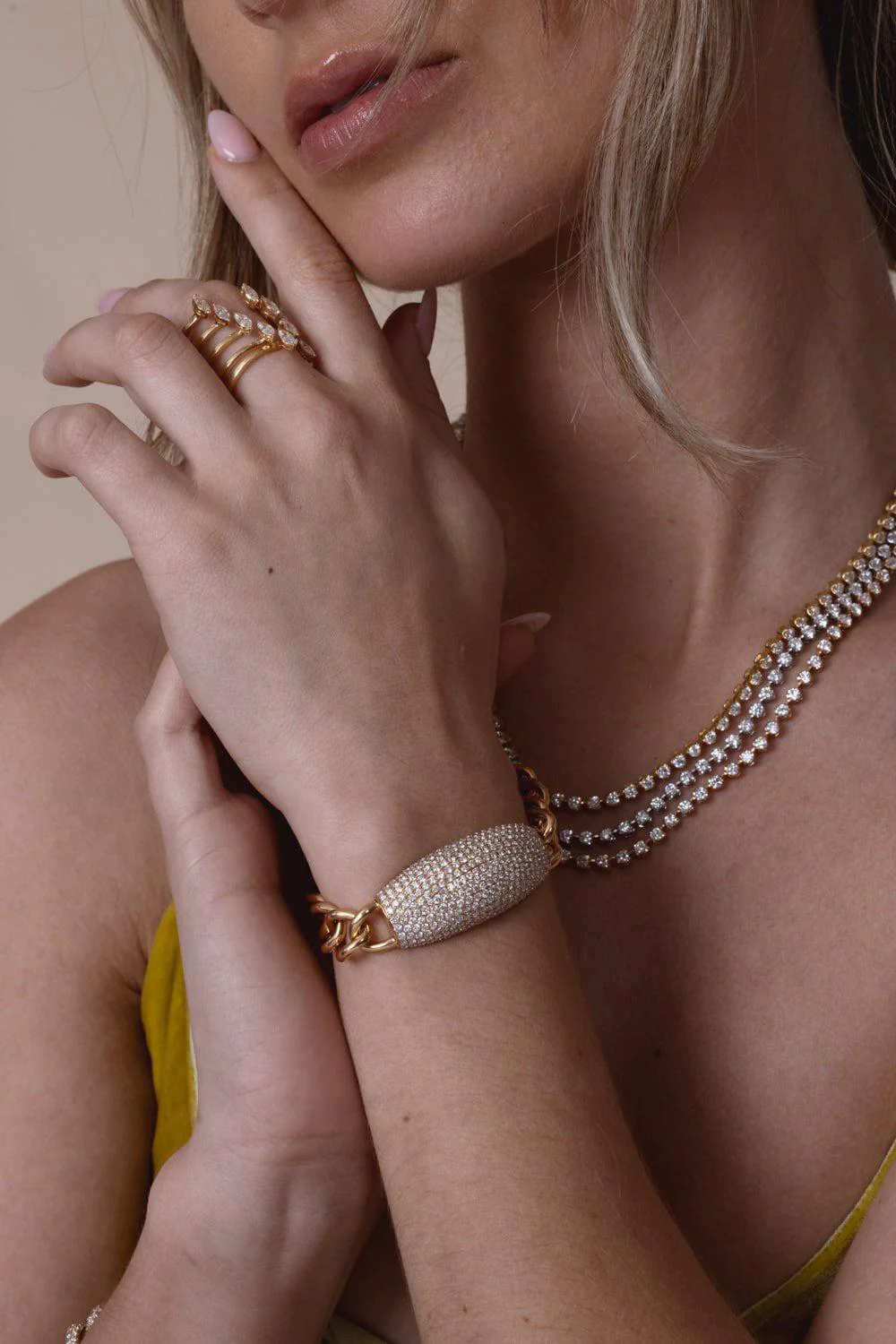 Diamond Open Ring - Image 4