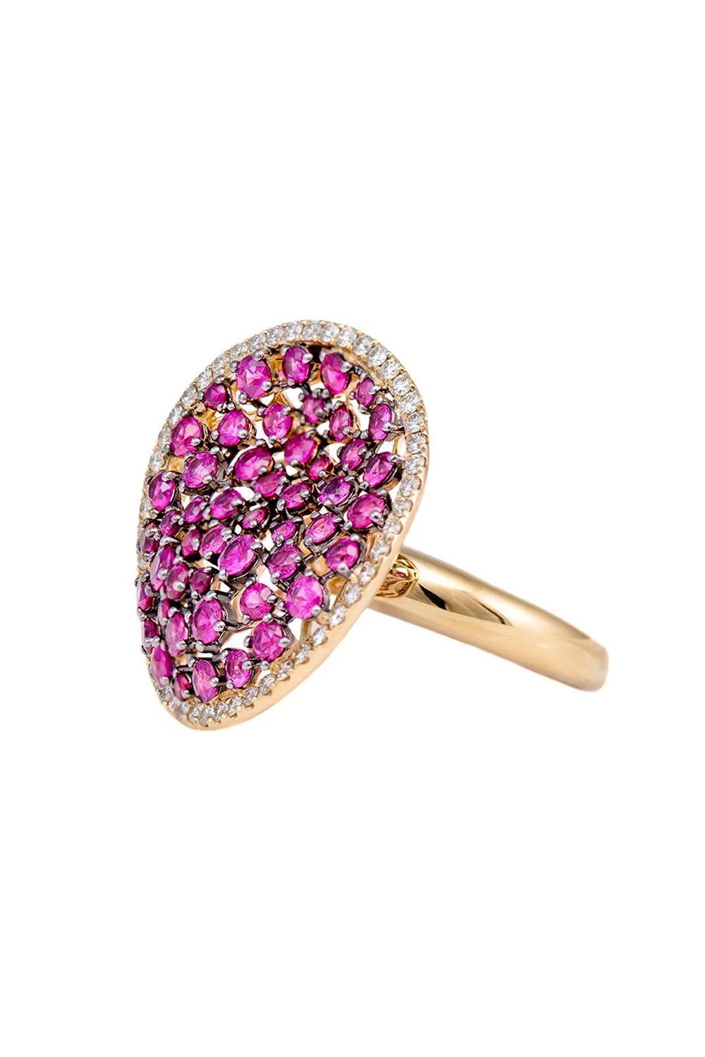 Diamond Ruby Ring