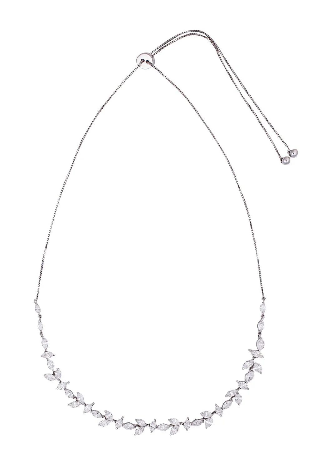 Diamond Tear Drop Necklace