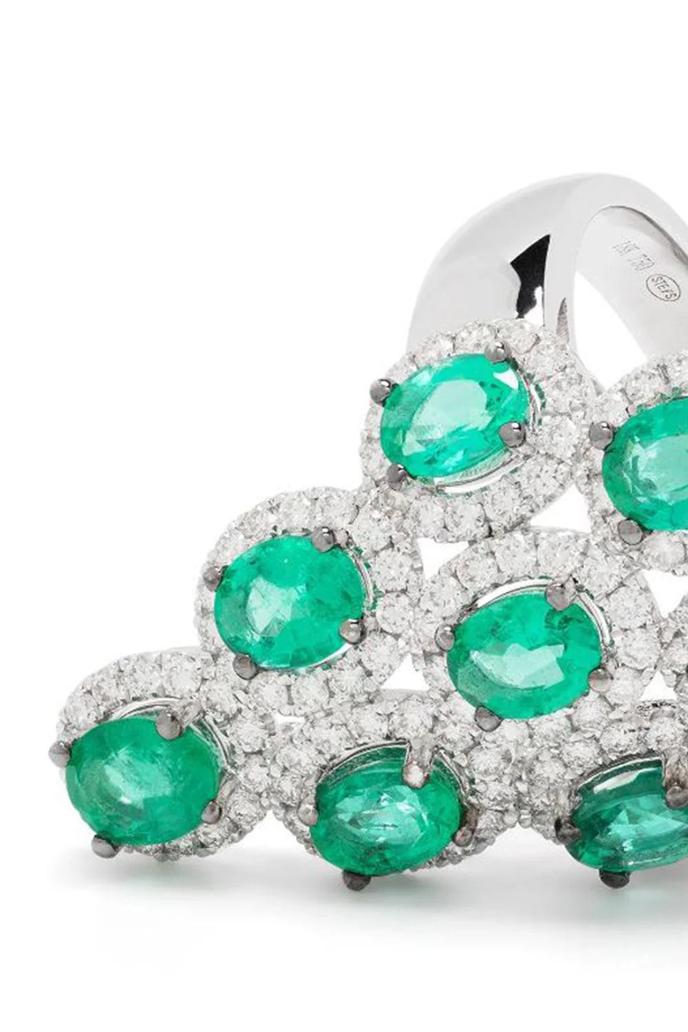 Emerald Diamond Ring - Image 5