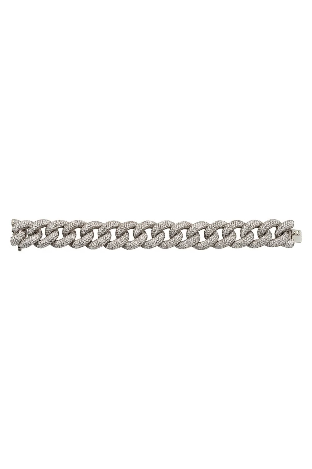 Full Diamond Link Bracelet
