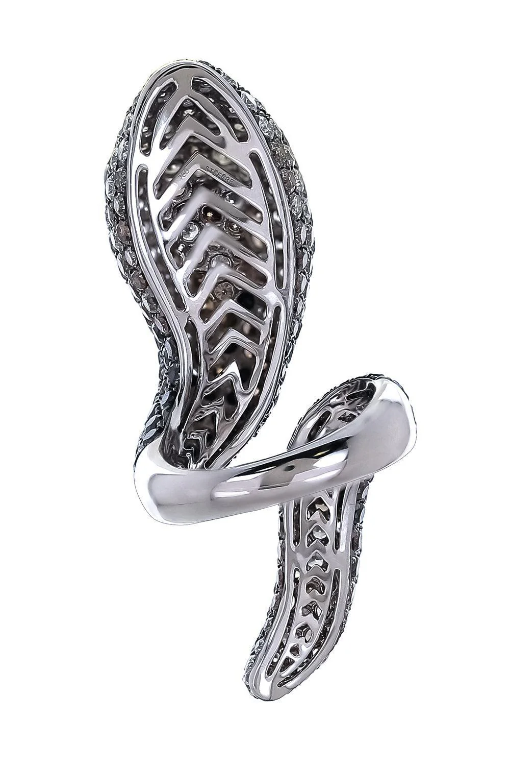 Multi Diamond Snake Ring - Image 6