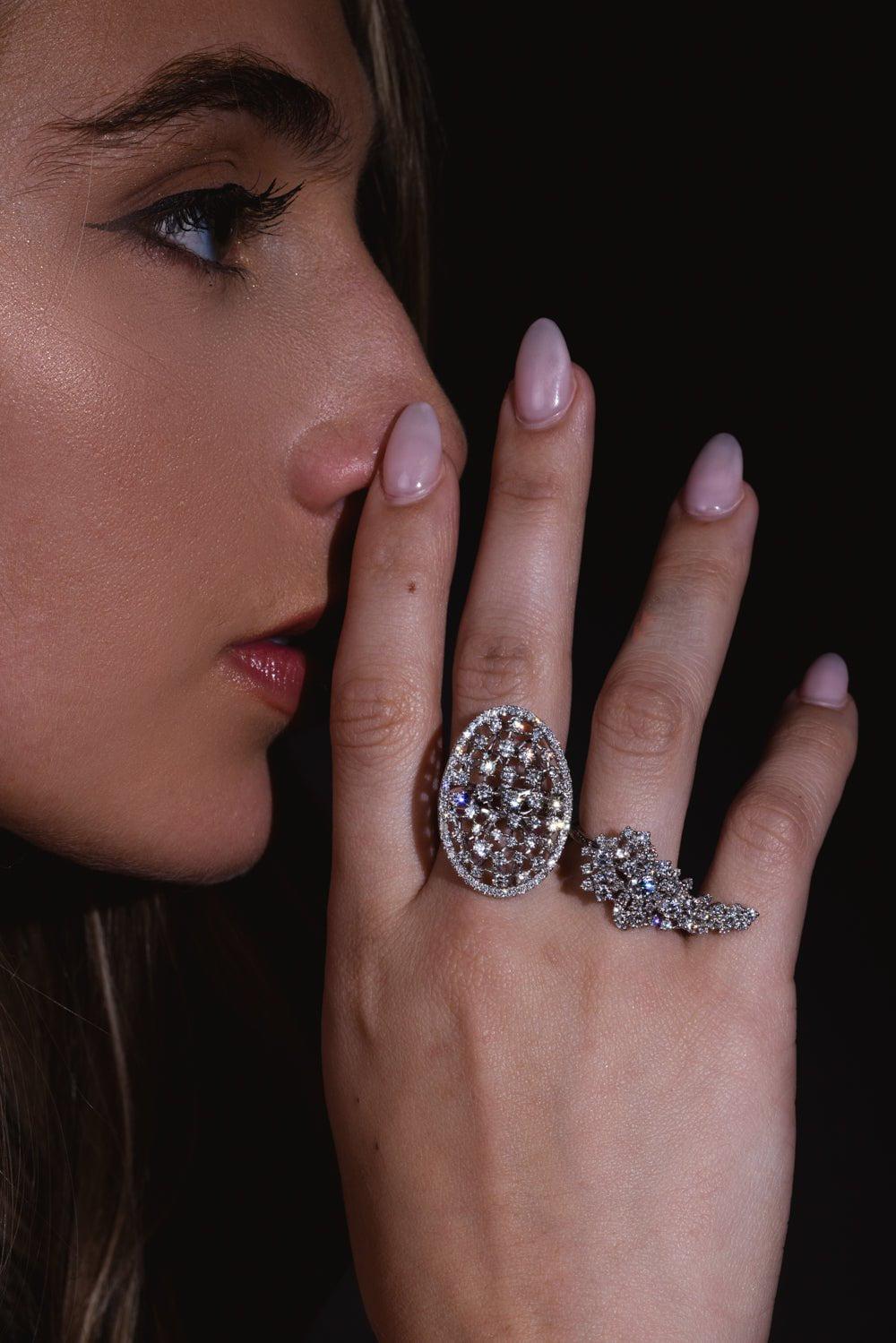 Oval Diamond Ring - Image 2