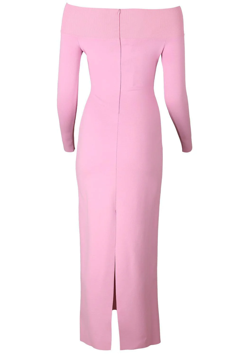 Compact Knit Long Sleeve Dress - Image 5