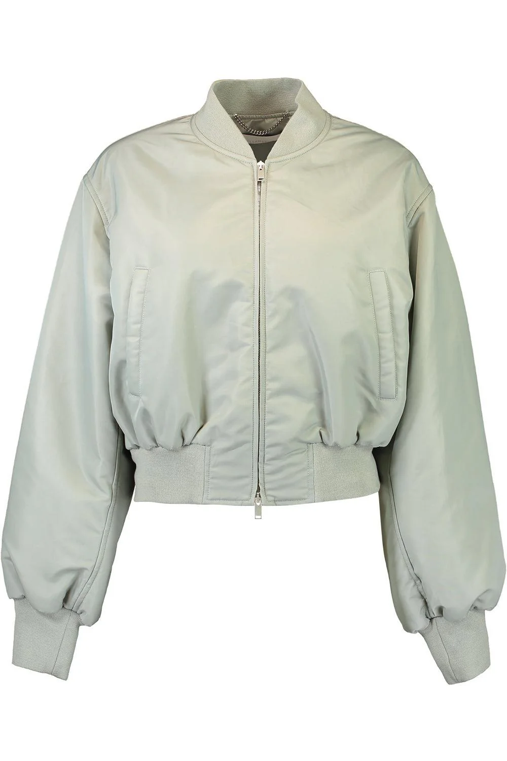 Cropped Bomber Jacket