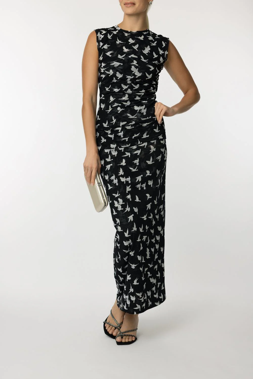 Dove Print Sleeveless Top - Image 2